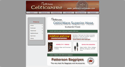 Desktop Screenshot of pattersoncelticware.com